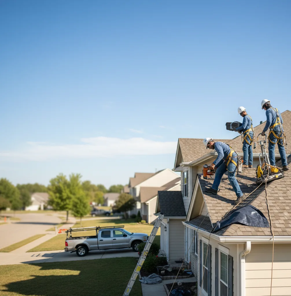 Roof Repair in Bovina